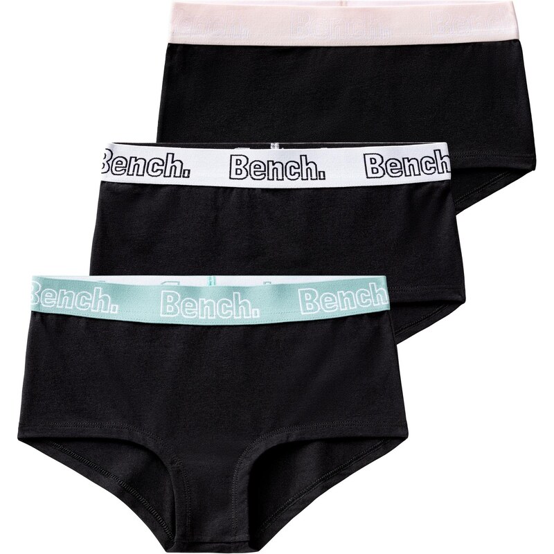 BENCH Nohavičky tyrkysová / ružová / čierna / biela 66731485