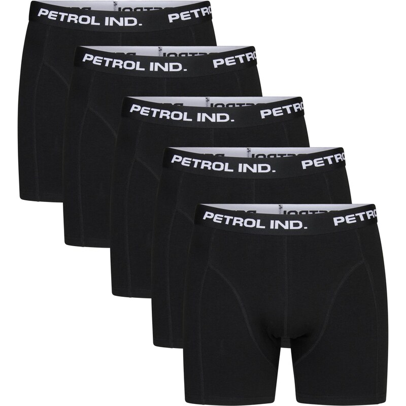 Petrol Industries Boxerky Turbo čierna / biela 65659301