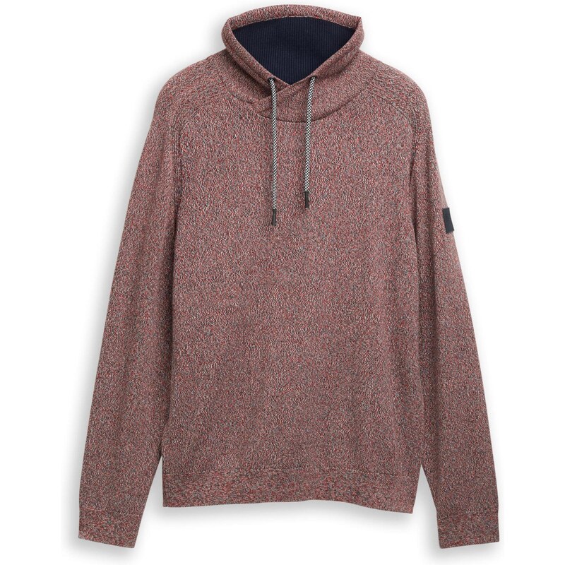 TOM TAILOR Sveter zelená / červená / biela 65475129