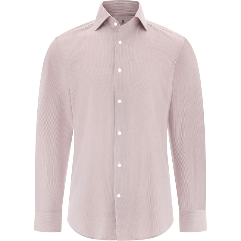 Boggi Milano Košeľa pastelovo červená / prírodná biela 65660158