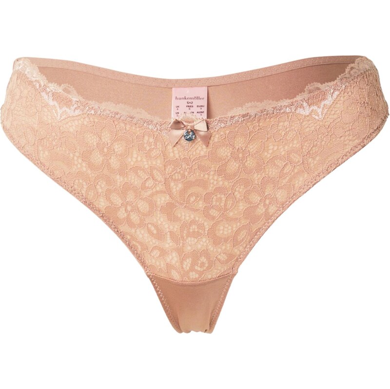 Hunkemöller Tangá Marine svetlohnedá 65888286