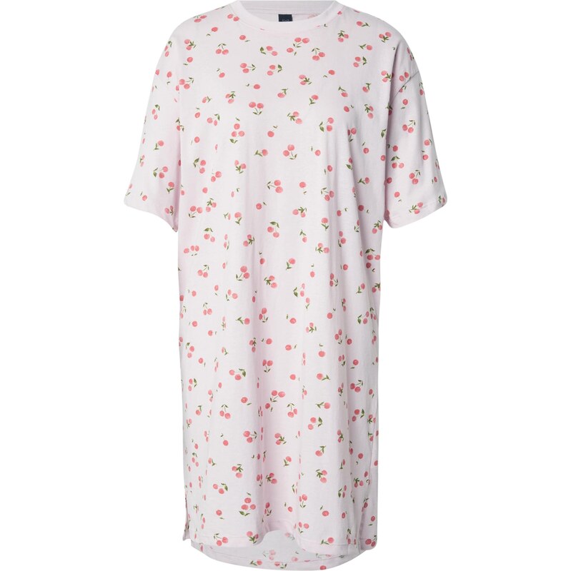 Hunkemöller Nočná košieľka zelená / ružová / svetloružová 65888646