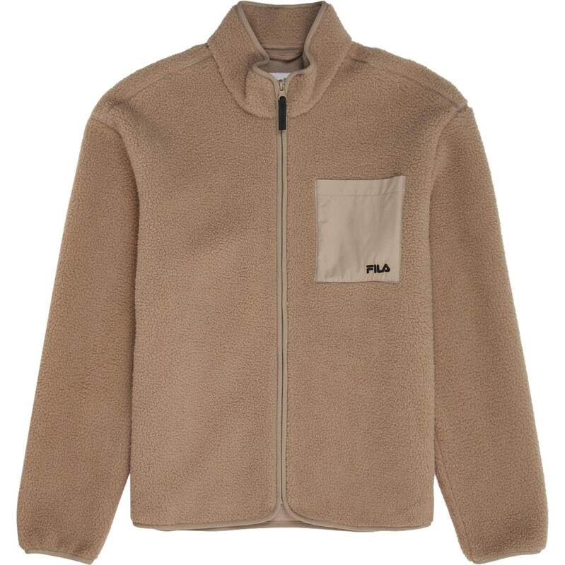 FILA Flisová bunda Valgrana svetlobéžová / svetlohnedá 65460809