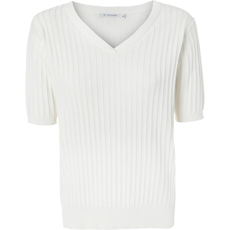 TATUUM Sveter SEWILLA šedobiela 65662608