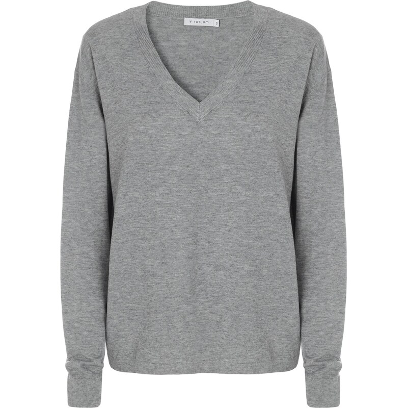 TATUUM Sveter TESS sivá 65662635