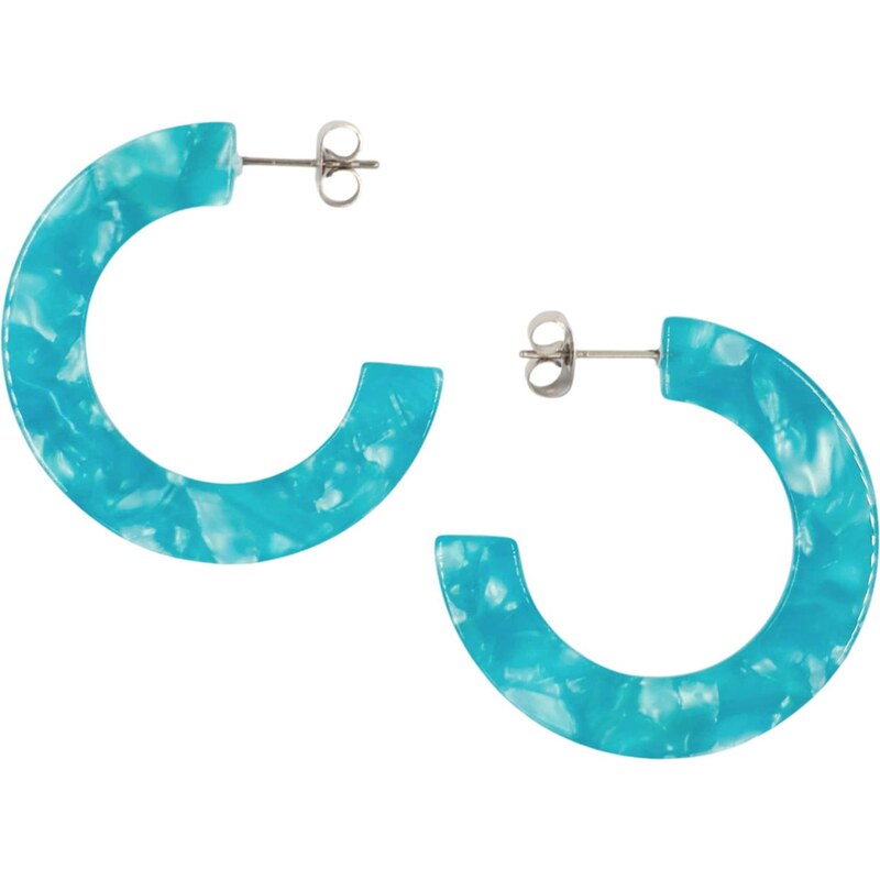 Fräulein Wunder Náušnice Abby modrá 65889992