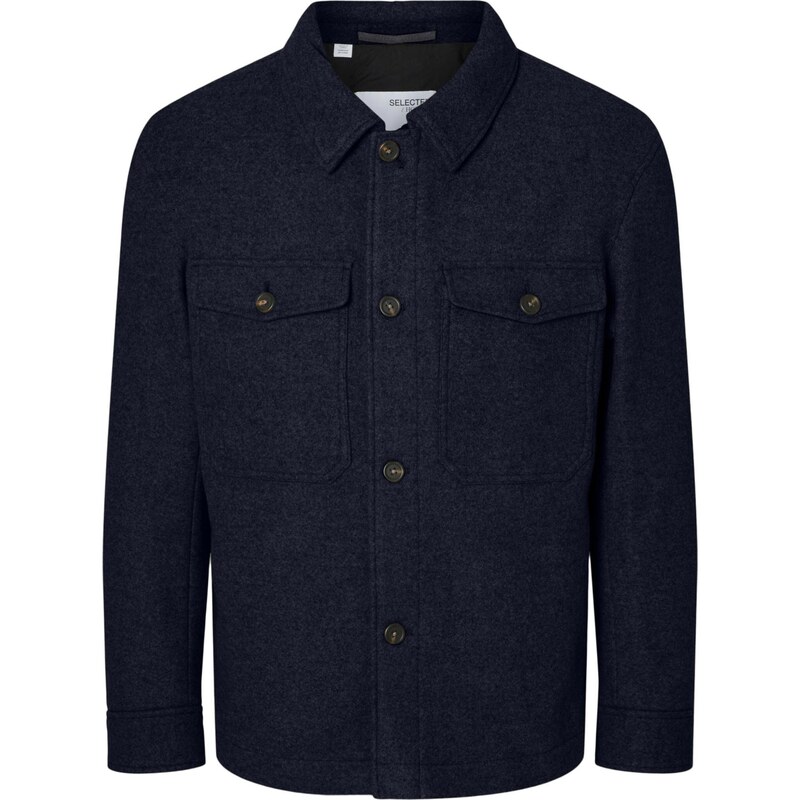 SELECTED Prechodná bunda SLHMitch námornícka modrá 65365627