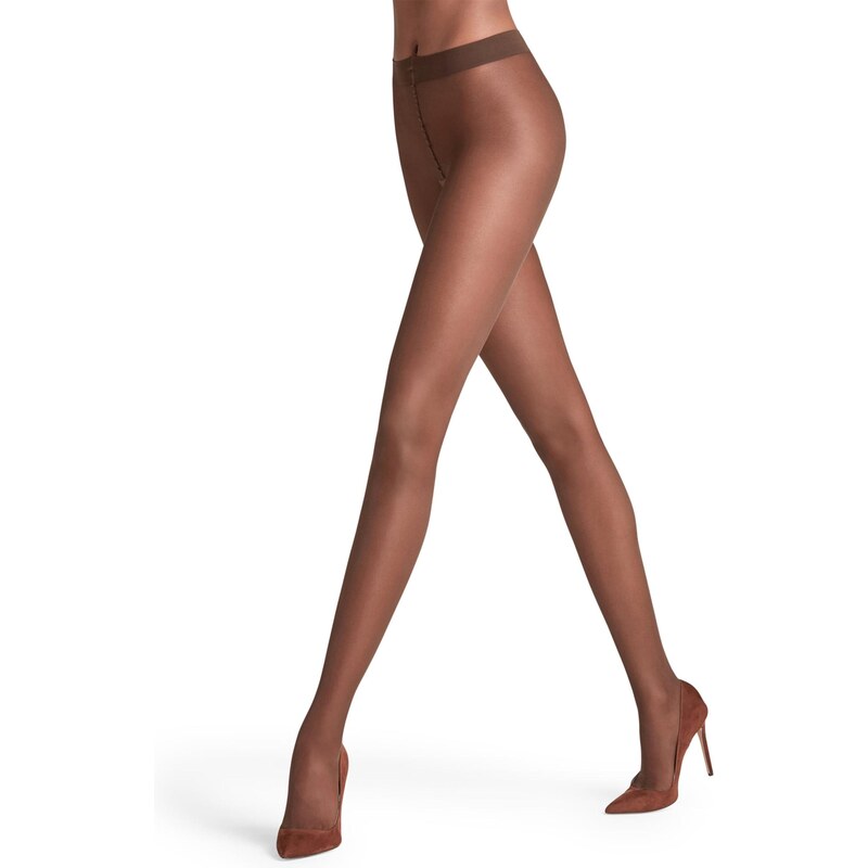 FALKE Jemné pančuchy Pure Matt hnedá 66222418