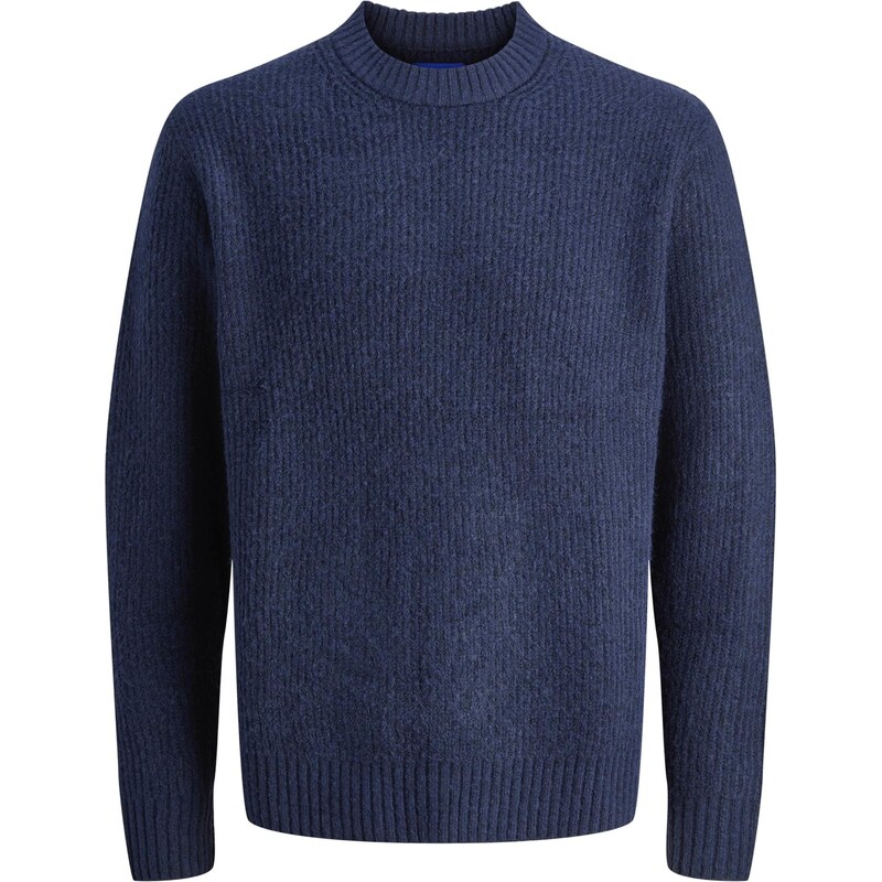 JACK & JONES Sveter JORYORK OLLIE modrá melírovaná 65663996