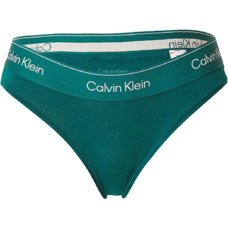 Calvin Klein Underwear Nohavičky smaragdová / biela 65365753