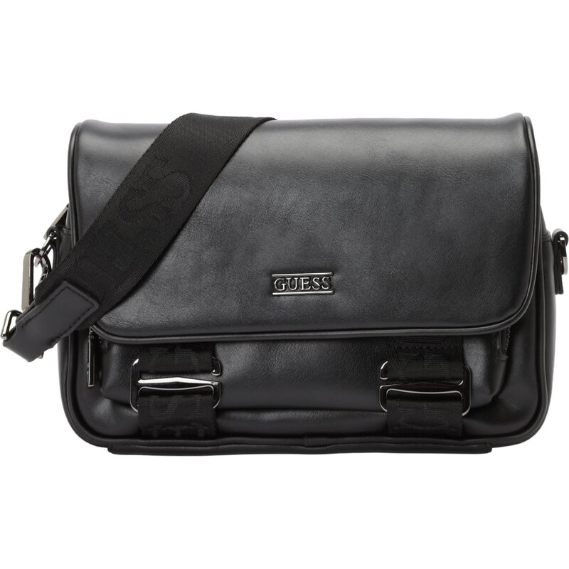 GUESS Taška cez rameno BOSTON MESSENGER čierna 65365764