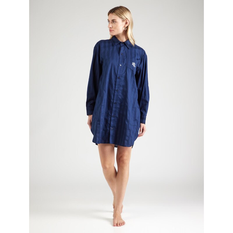 Lauren Ralph Lauren Nočná košieľka zafírová / tmavomodrá 65967116