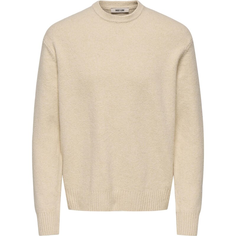 Only & Sons Sveter ONSJames krémová 65861814