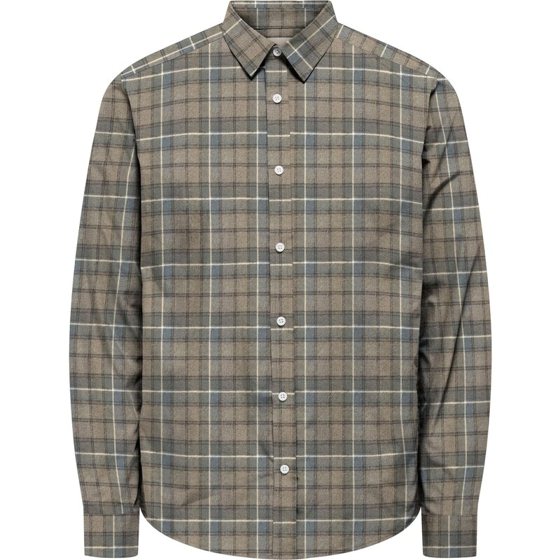 Only & Sons Košeľa ONSKIM modrá / kaki / čierna / biela 65664055