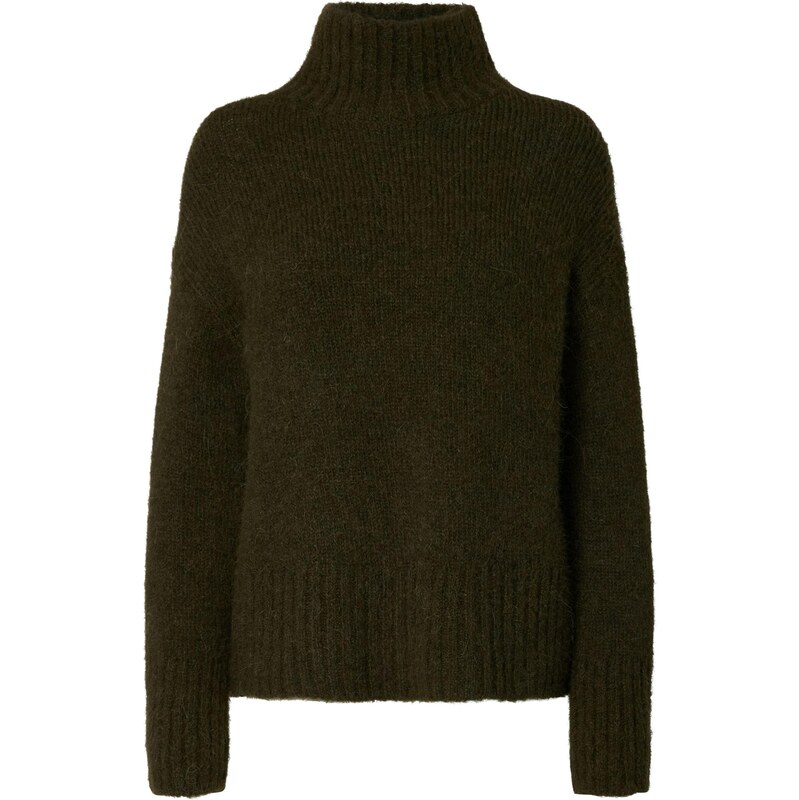 SELECTED Sveter SLFGABRIELLA tmavozelená 66009255