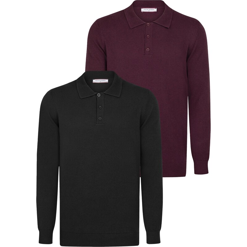 Felix Hardy Sveter bordová / čierna 65660264