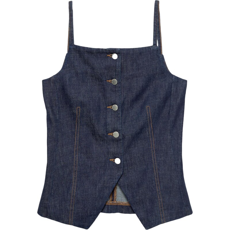 Pull&Bear Vesta k obleku námornícka modrá 65890053