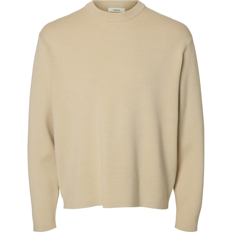 SELECTED Sveter SLHTeller béžová 66009128