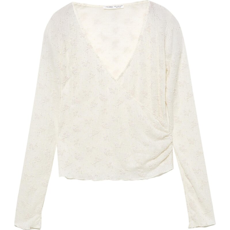 Pull&Bear Tričko nebielená 65892200