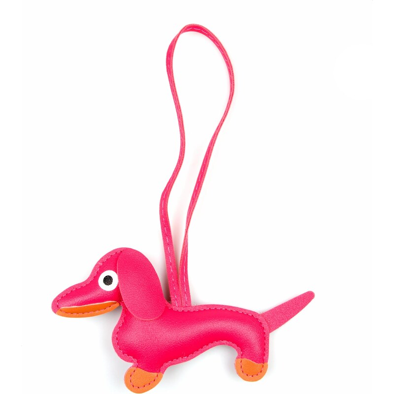 Blaire Prívesok na kabelku pes fuchsiový 65366832