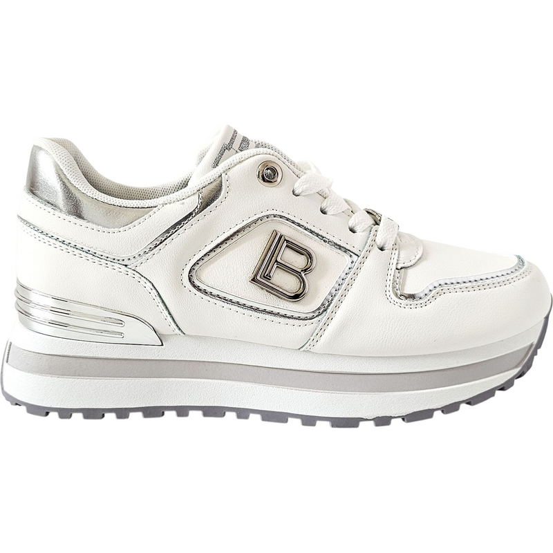 Biele tenisky Laura Biagiotti White Silver 65367181
