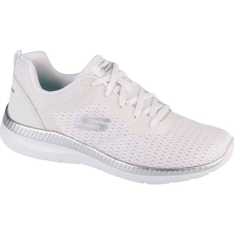 Biele športové tenisky Skechers Bountiful - Quick Path 12607-WSL 52995786