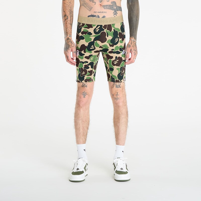 adidas Originals Šortky adidas x BAPE FB Tights Crew Green M 65371816