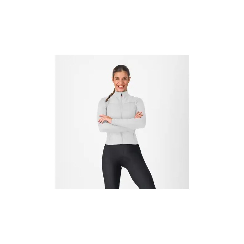 E-shop Castelli Sfida 3 dámsky dres Silver Gray vel. L