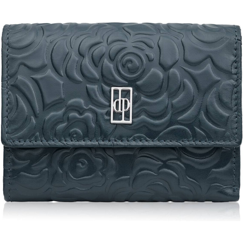 Paolo Peruzzi Dámska kožená peňaženka s RFID | tmavomodrá AL-15-NV 65370882