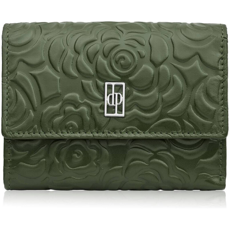 Paolo Peruzzi Dámska kožená peňaženka s RFID | zelená AL-15-GB 65370883