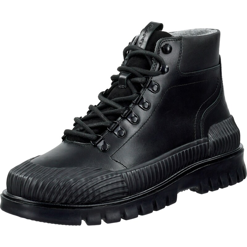 GANT Šnurovacie čižmy Nebrada čierna 65372922