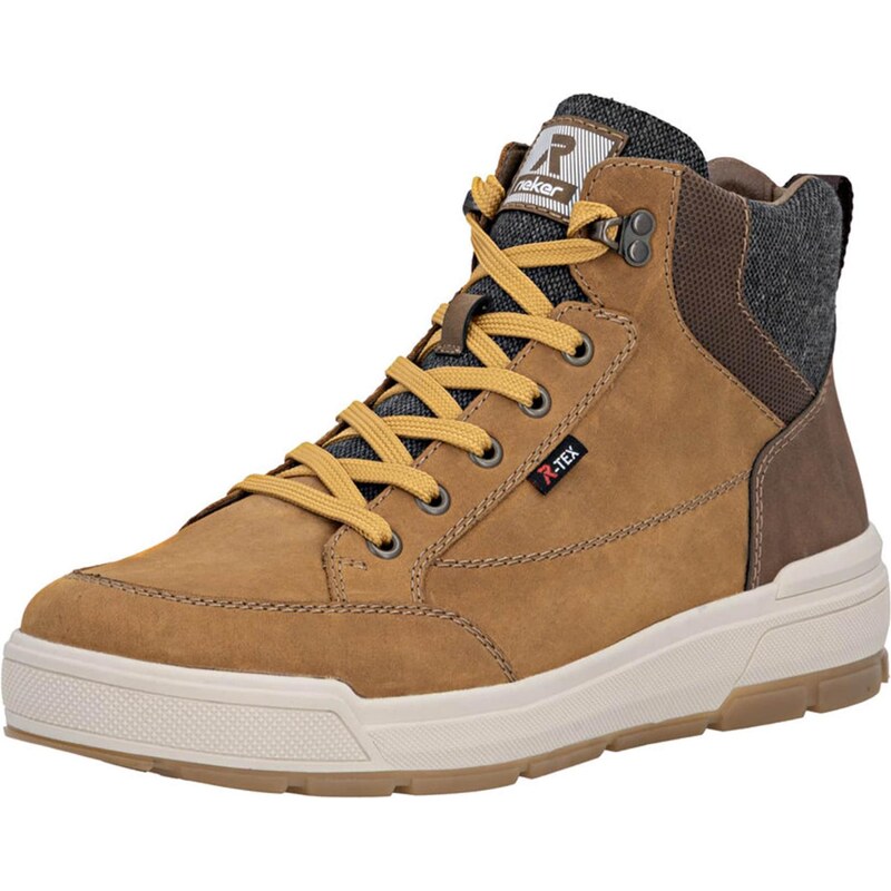 Rieker Šnurovacie čižmy tmavohnedá / karí / tmavosivá 65654765