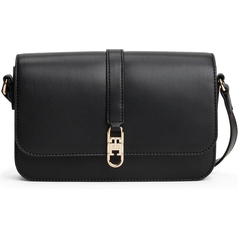 TOMMY HILFIGER Taška cez rameno zlatá / čierna 65457154