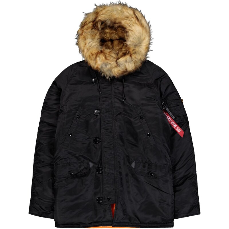 ALPHA INDUSTRIES Zimná bunda N3B VF 59 čierna 65891483