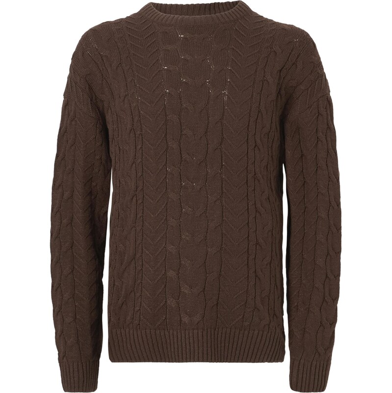 Only & Sons Sveter ONSMACK tmavohnedá 65861840