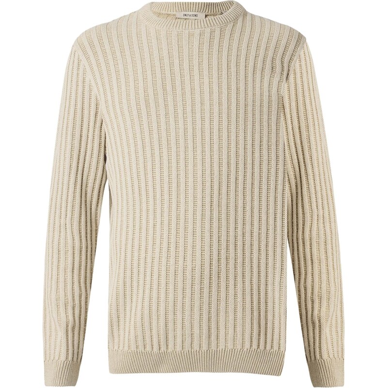 Only & Sons Sveter ONSBRANT sivobéžová 65861842