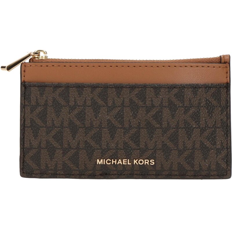 MICHAEL Michael Kors Peňaženka hnedá / koňaková / tmavohnedá / zlatá 65373203