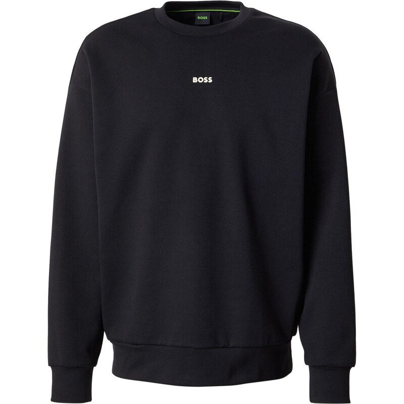 BOSS Mikina Stenson čierna / biela 65415328