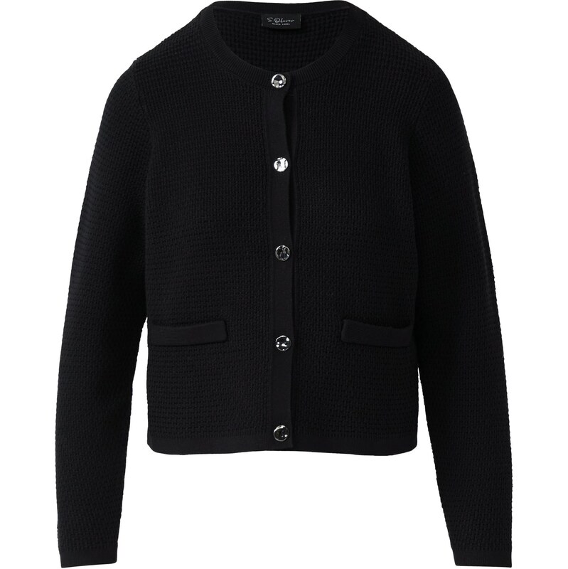 s.Oliver BLACK LABEL Kardigán čierna 65905770