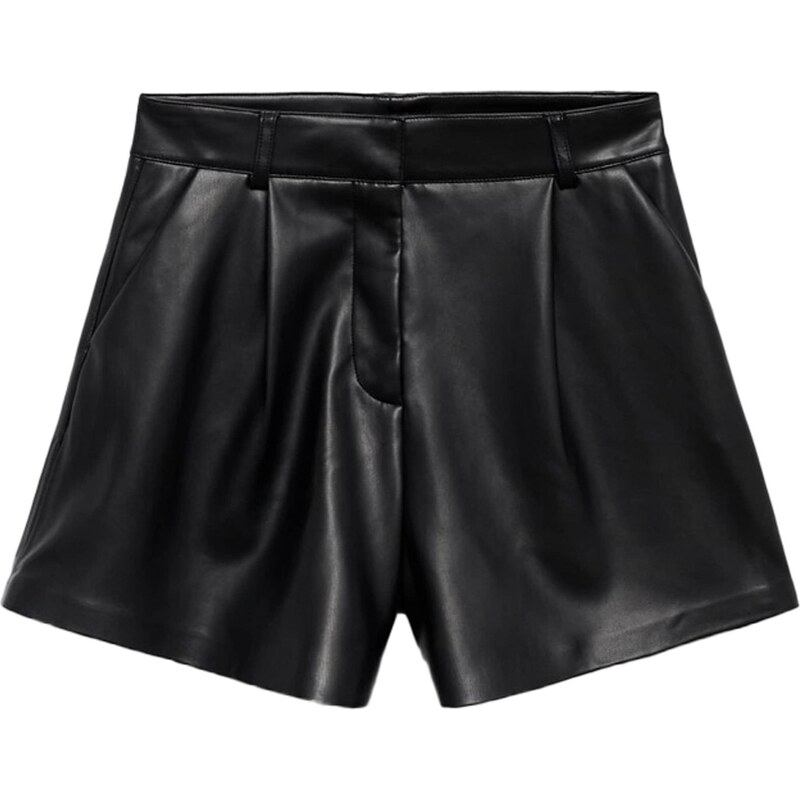 MANGO Plisované nohavice ANNA čierna 65891290