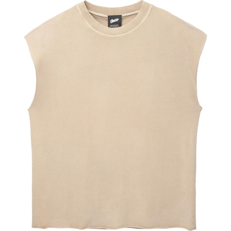 Pull&Bear Tričko STWD piesková 65475324