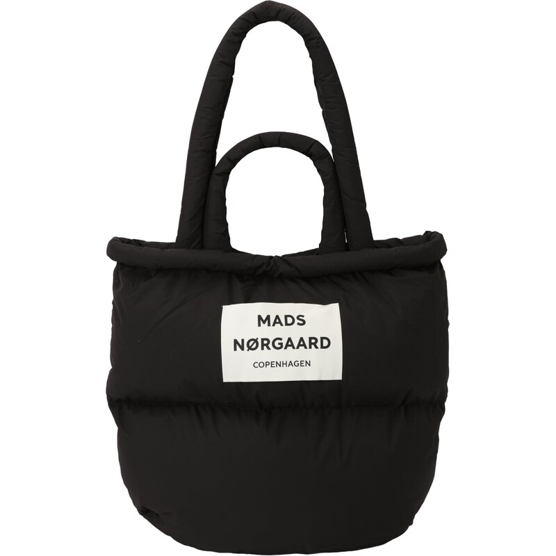 MADS NORGAARD COPENHAGEN Shopper čierna / šedobiela 66222430