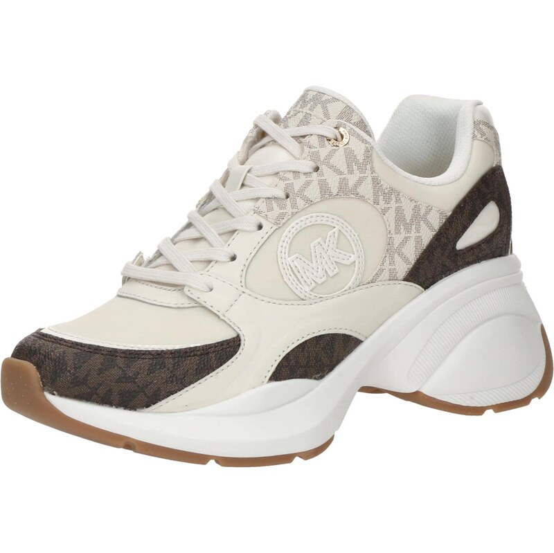 MICHAEL Michael Kors Nízke tenisky ZUMA hnedá / svetlohnedá 65373214