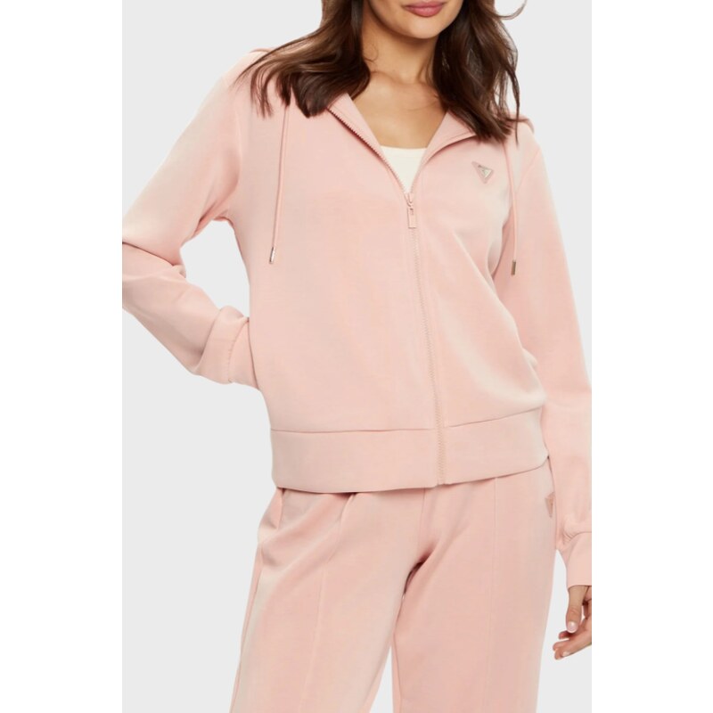 Guess Olympe Full Zip Hoodie ROSE BLISS 61242345