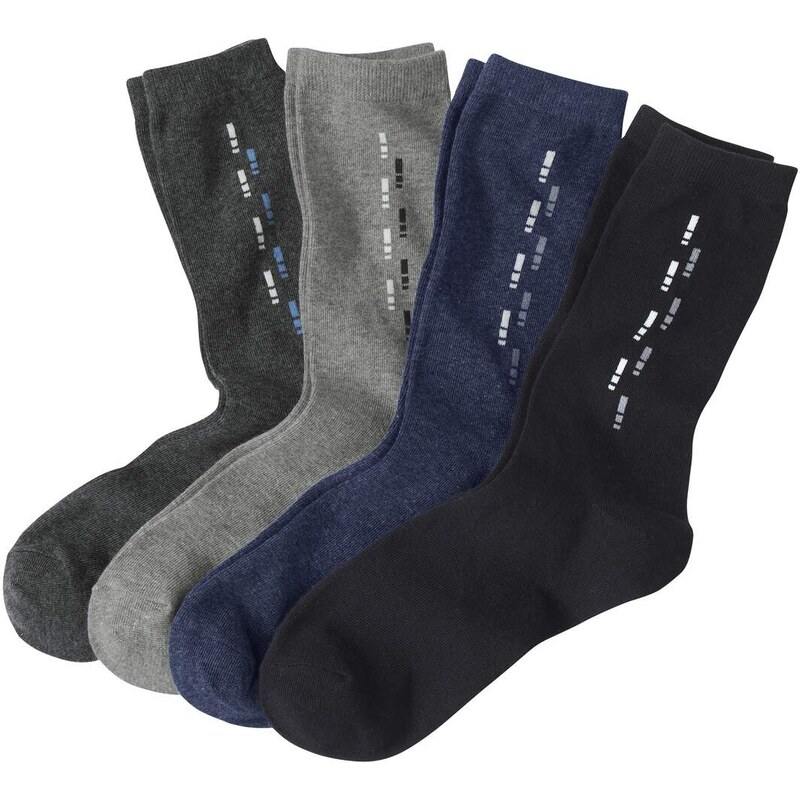 Sada 4 párov ponožiek Fantázia Atlas For Men Modrá 56226340