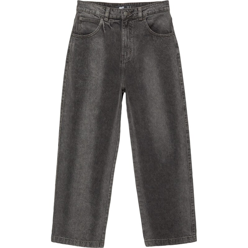 Pull&Bear Džínsy sivý denim 65664190