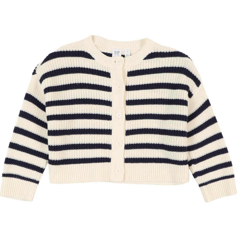 GAP Kardigán krémová / námornícka modrá 65664264