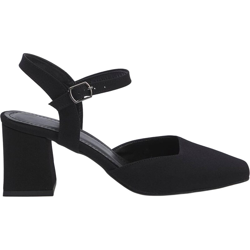 Trendyol Lodičky s otvorenou pätou čierna 65892712