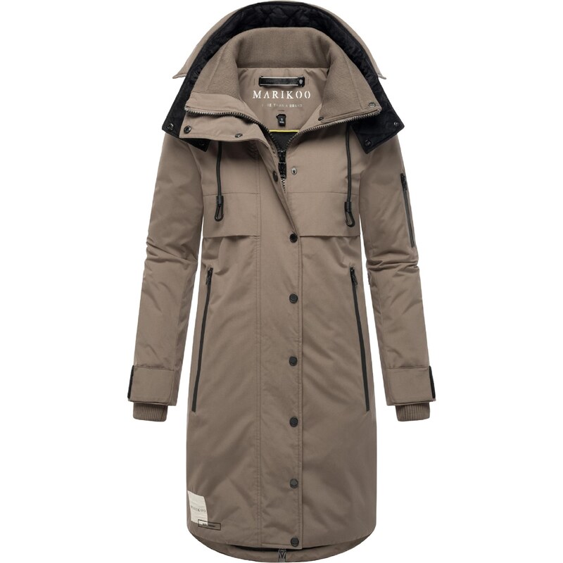 MARIKOO Zimný kabát Anoukaa 16 hnedá 65905428