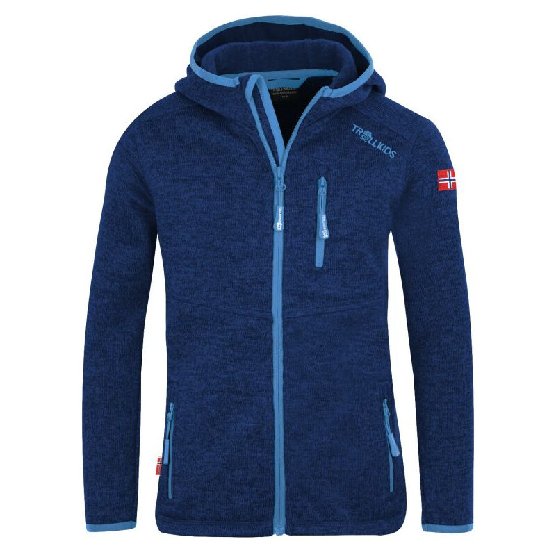 Bunda fleeceová TrollKids Jondalen Jacket XT Jr 222-121 65548060